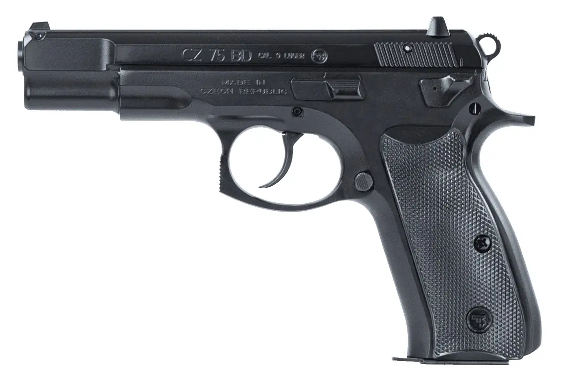 CZ 75BD 9MM BLACK 4.7" 16+1 FS