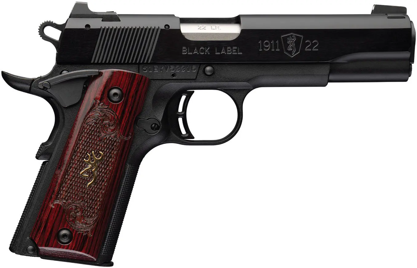 BROWNING 1911-22 MED COMP 22LR 4.25" #