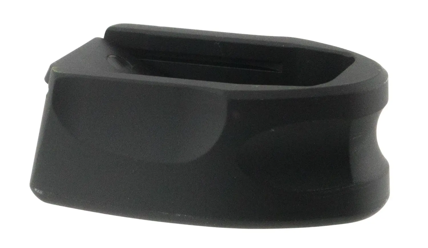 Samson 040603201 Magazine Extension made of 6061-T6 Aluminum with Hardcoat Anodized Black Finish for 9mm Luger S&W M&P Shield, M&P Shield M2.0 7 & 8 Round Mags (Adds 1rd)