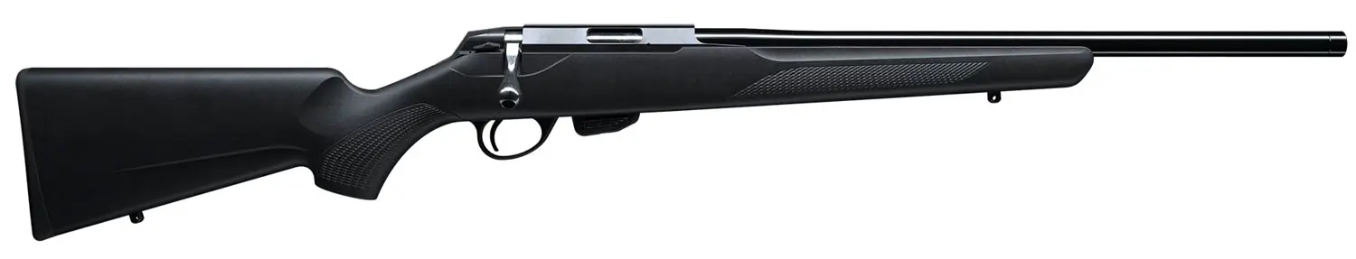 Tikka JRT1X300 T1X MTR Full Size 22 LR 10+1 20" Black Threaded Barrel, Black Drilled & Tapped Stainless Steel Receiver, Black Fixed Synthetic Stock, Right Hand