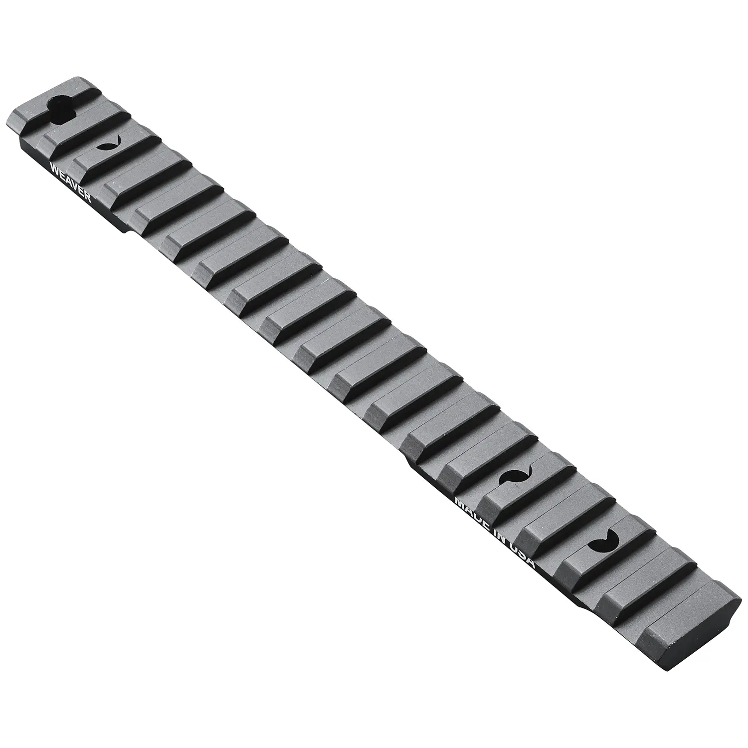 Weaver Mounts 99474 Multi-Slot Base Extended Black Anodized Aluminum Fits Mossberg Patriot Long Action