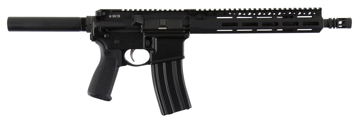BCM 610850 RECCE-11 MCMR 5.56x45mm NATO 30+1 11.50" Government Profile Steel Barrel, Anodized 7075-T6 Aluminum Receiver, Hard Coat Anodized Buffer Tube Stock, Bravo Mod 3 Grip, Ambidextrous Safety