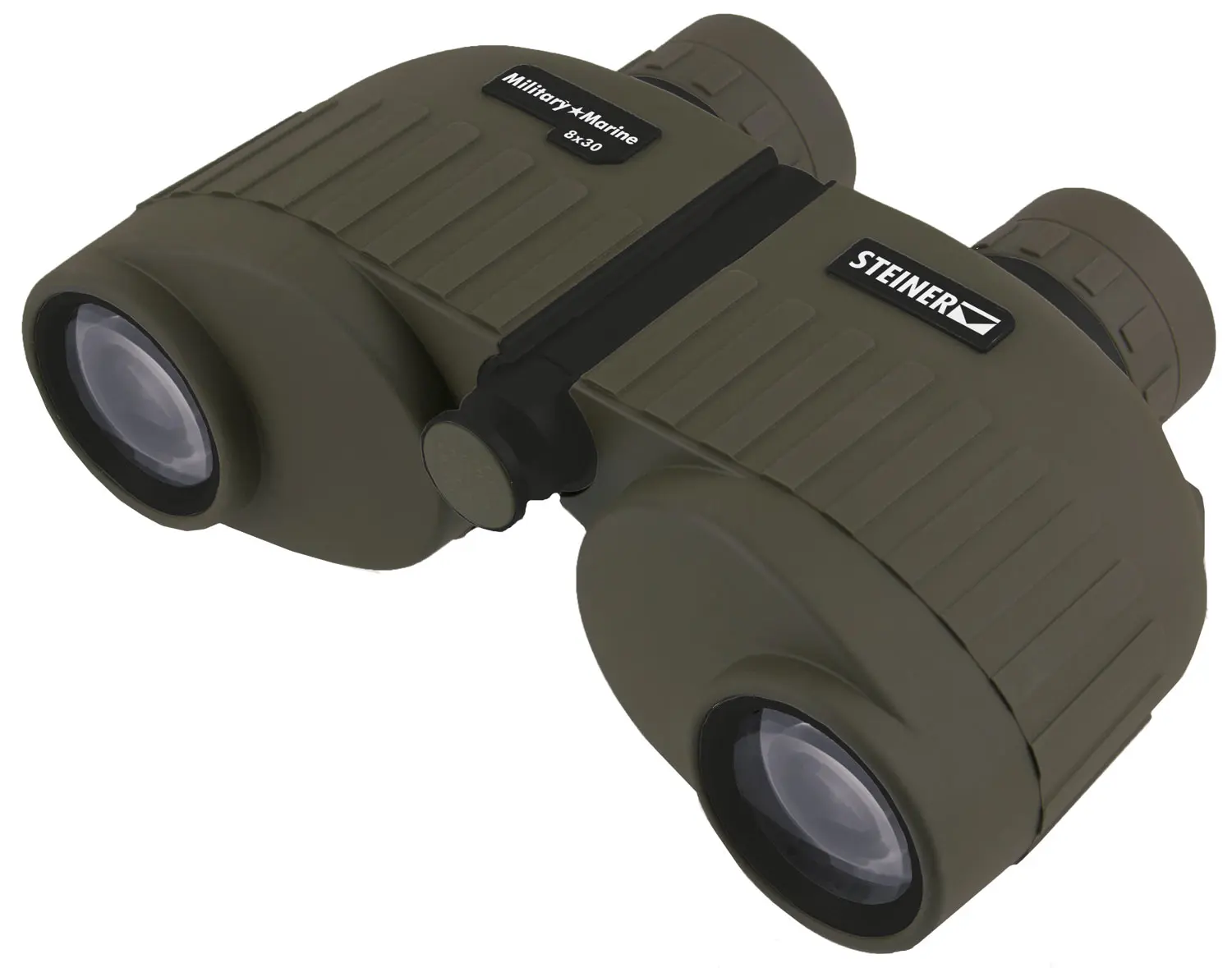 Steiner 2033 Military-Marine 8x30mm Porro Prism, Sports-Auto Focus, OD Green Makrolon w/Rubber Armor