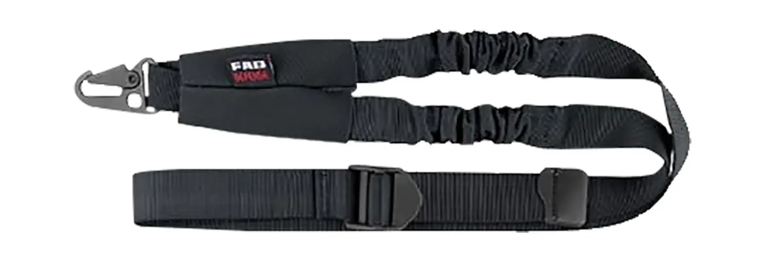FAB Defense FXBUNGEEB Bungee One Point Tactical Sling Black Elastic 23.60" OAL Bungee AR Platform