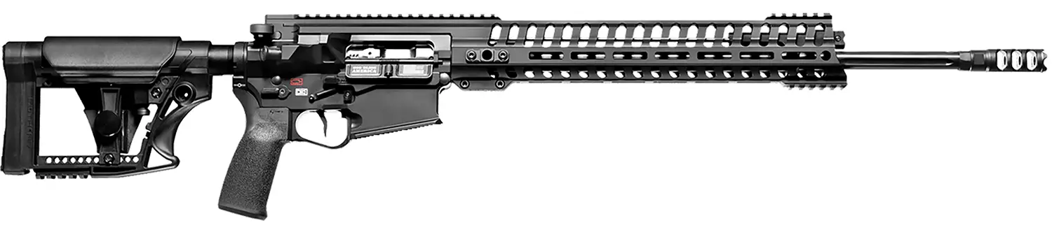 Patriot Ordnance Factory 01564 Revolution Gen4 6.5 Creedmoor 20" 20+1 Black Hard Coat Anodized Adjustable Magpul PRS Stock 14.5" M-LOK