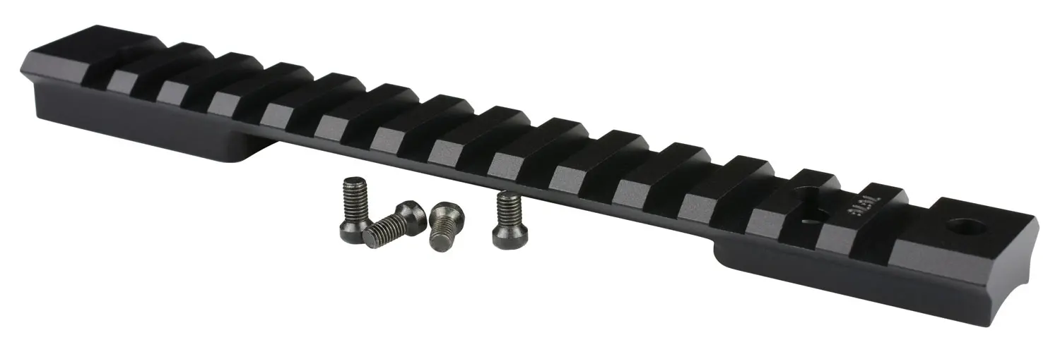 Warne 767220MOA Mountain Tech Tactical Rail Black Anodized Aluminum HS Precision/Bergara Premier/Remington 700 Long Action, 20 MOA