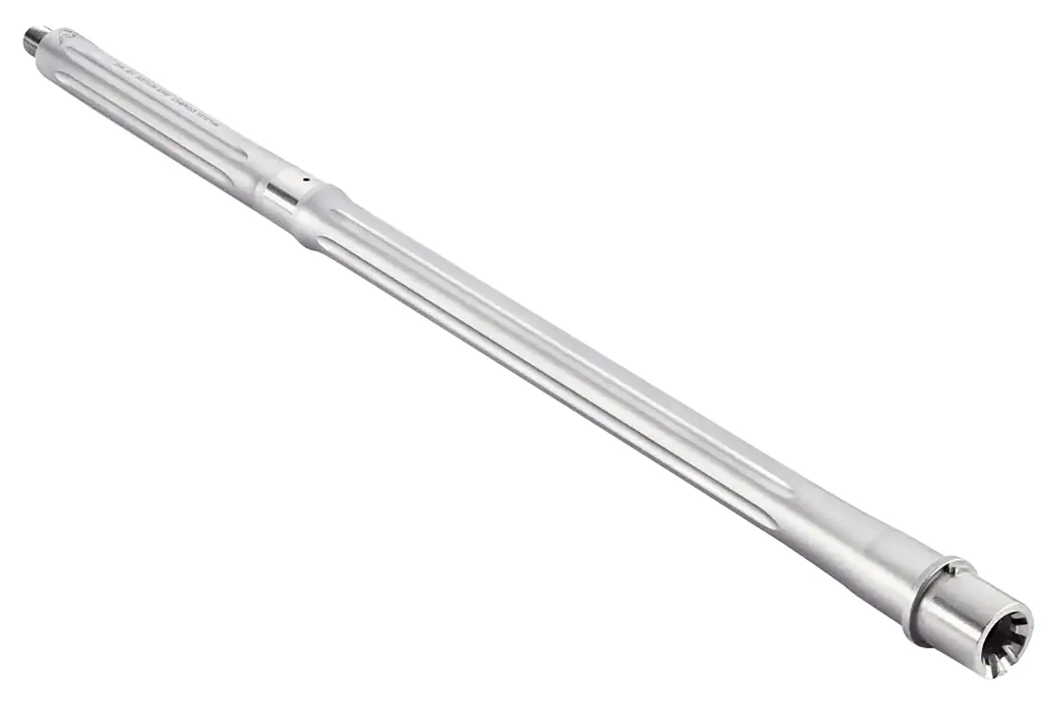 Wilson Combat TR223SSRG20FT8 Match Grade Barrel 223 Wylde 20" Stainless Bead Blasted Finish 416R Stainless Steel Material Rifle Length with Fluting & 1:8" Twist for AR-15