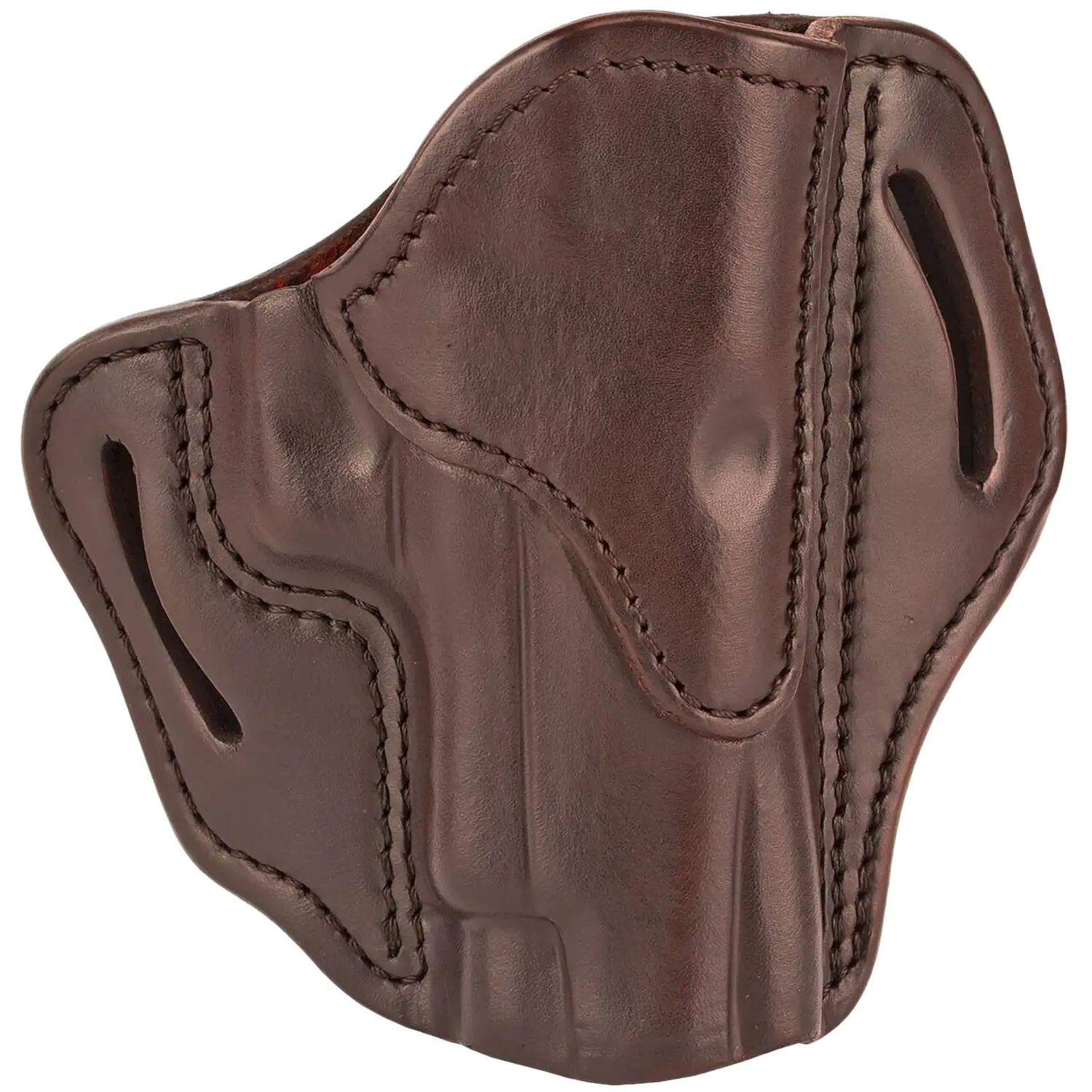 1791 Gunleather BH23SBRR BH2.3 OWB Size 2.3 Signature Brown Leather Belt Slide Compatible w/Glock 17/Sig P226/HK VP9 Right Hand