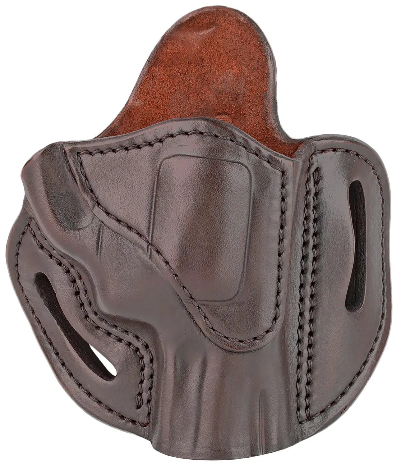 1791 Gunleather RVH2SSBRR RVH2S OWB Size 02S Signature Brown Leather Belt Slide Fits S&W K Frame Right Hand