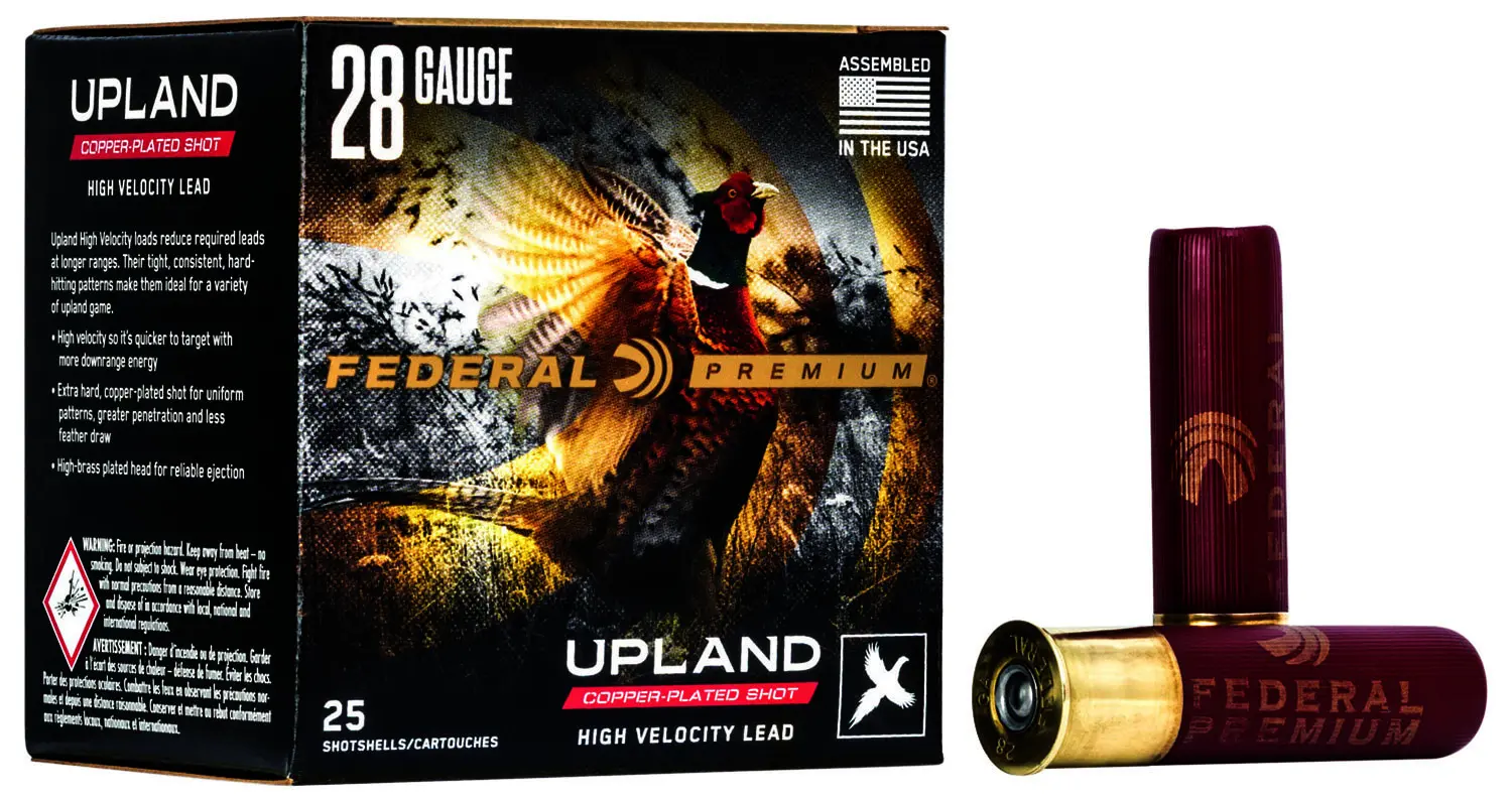 Federal P28375 Premium Wing-Shok High Velocity 28Gauge 2.75" 3/4oz 7.5Shot 25 Per Box/10 Case
