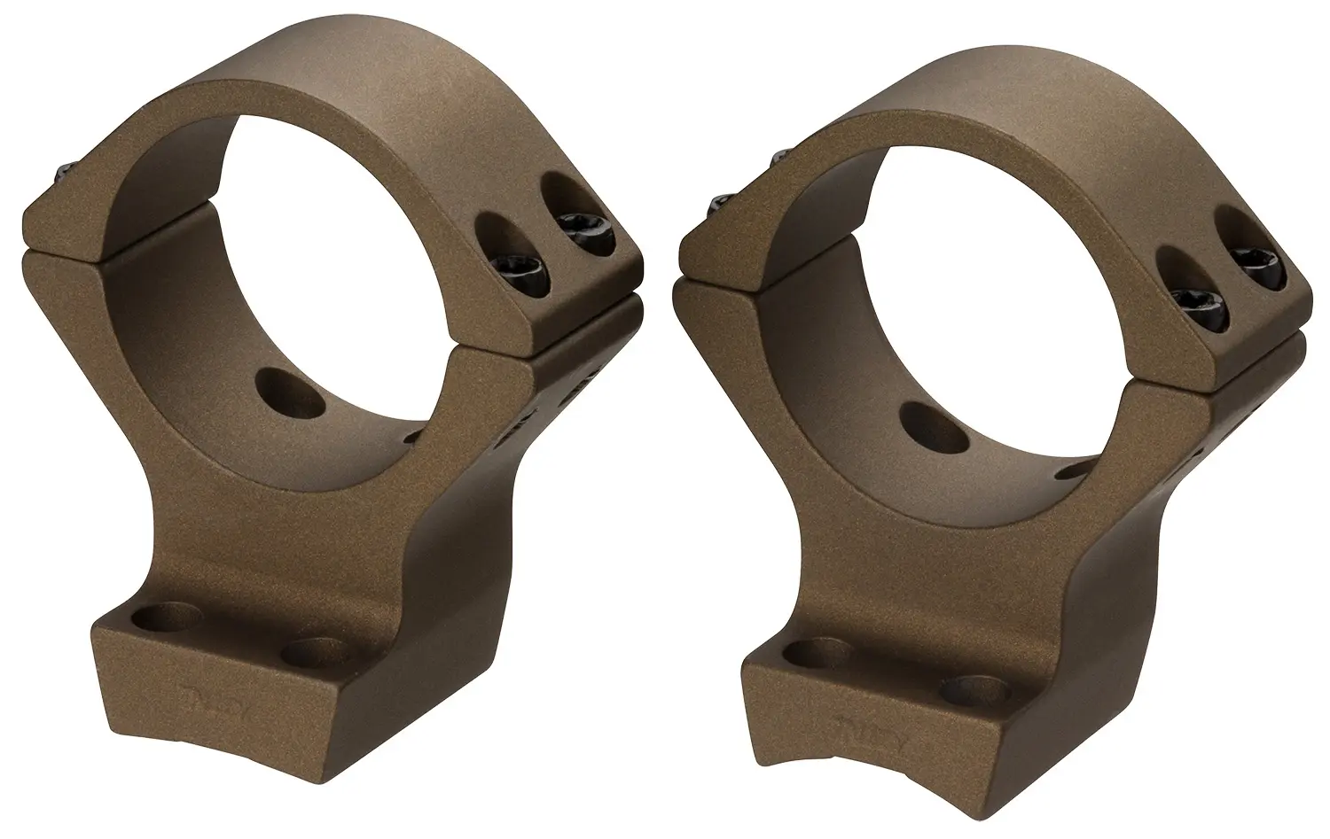 Browning 12532 X-Bolt Scope Mount System X-Lock Burnt Bronze Cerakote Aluminum 1" Tube, Medium Rings