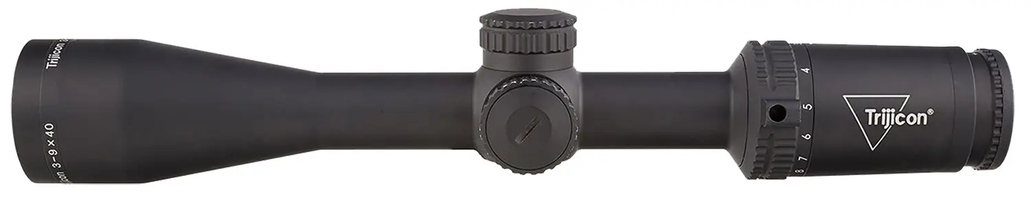 Trijicon 2900044 Credo Matte Black 3-9x40mm 1" Tube LED Illuminated Green Duplex Reticle