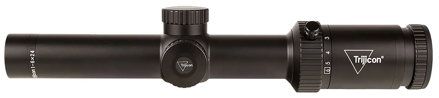 Trijicon 2900021 Credo HX Satin Black 1-6x24mm 30mm Tube LED Illuminated Red MOA Segmented Circle Reticle