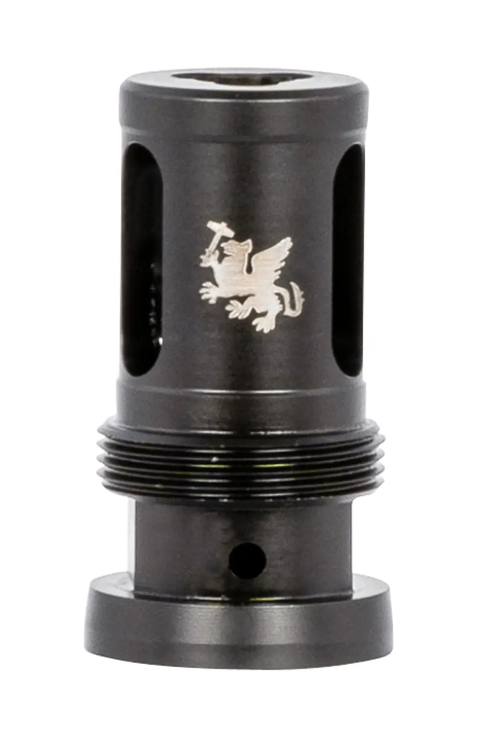 Griffin Armament TMHC305824 Taper Mount Hammer Comp Black 17-4 Stainless Steel with 5/8"-24 tpi Threads, 1.94" OAL & 1.08" Diameter for 30 Cal