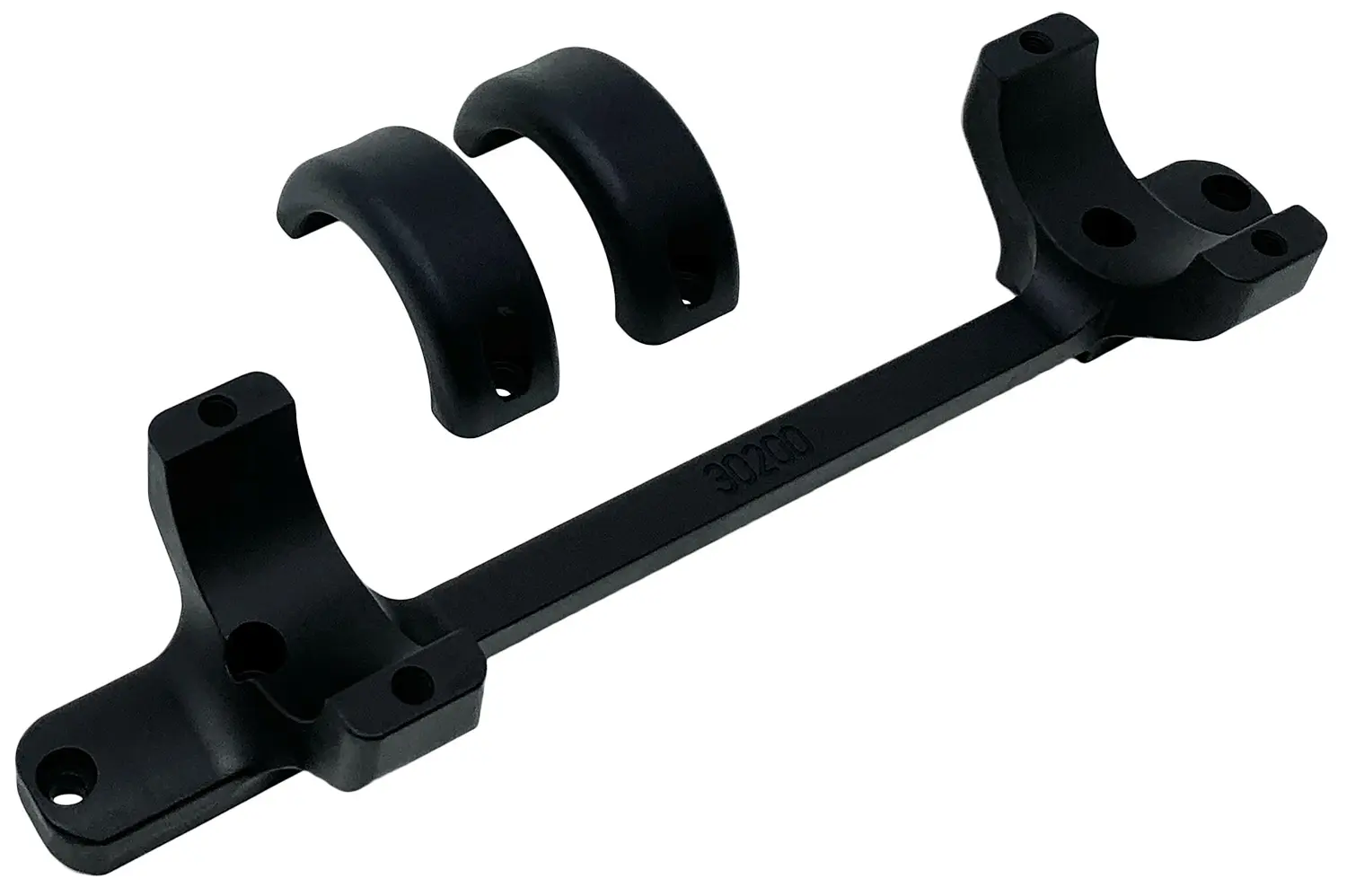DNZ 30200 Game Reaper-Savage Scope Mount/Ring Combo Matte Black 30mm
