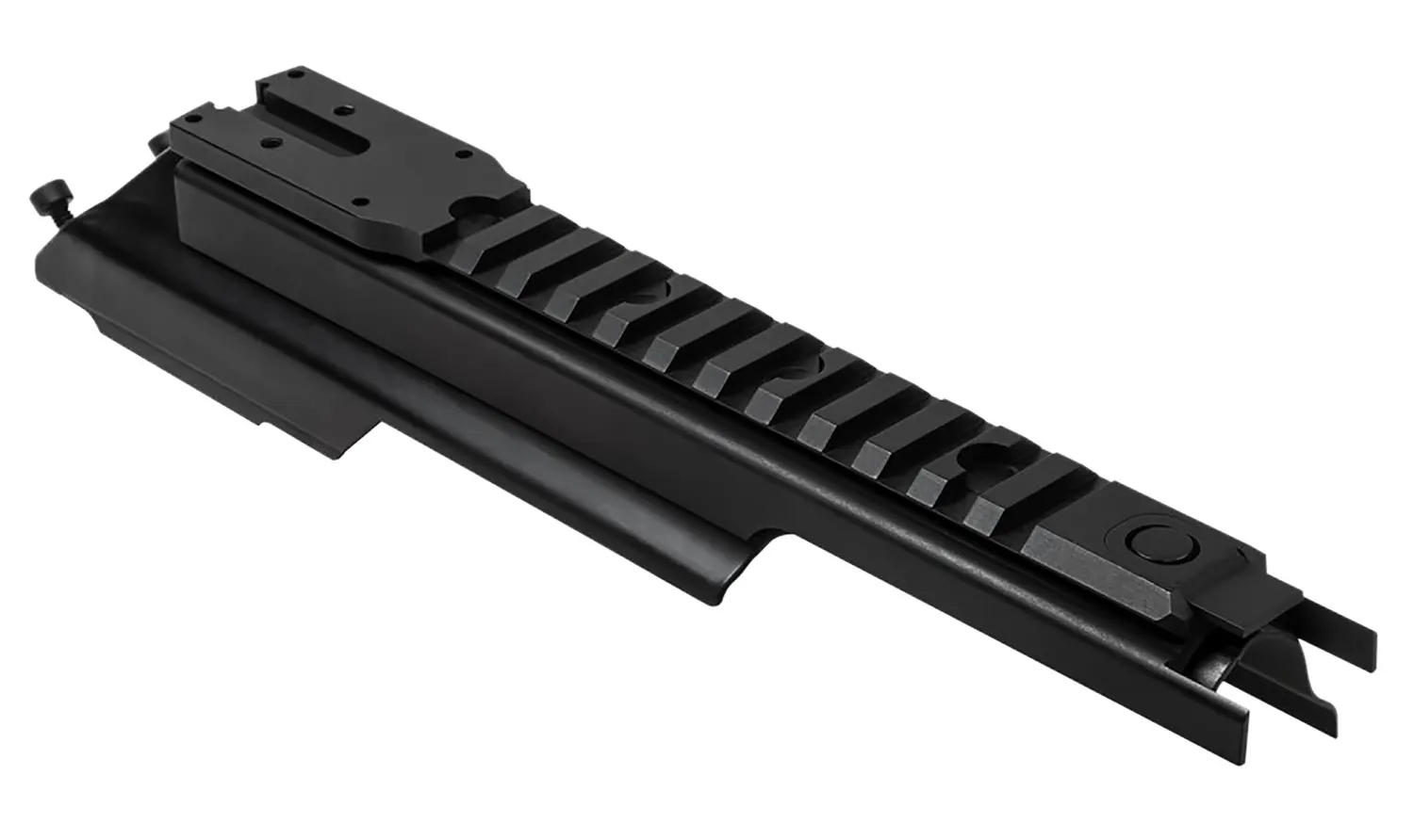 NcStar MAKMDV2 AK Micro Dot Mount and Rail Receiver Cover Gen 2 Steel/Aluminum 9.50"