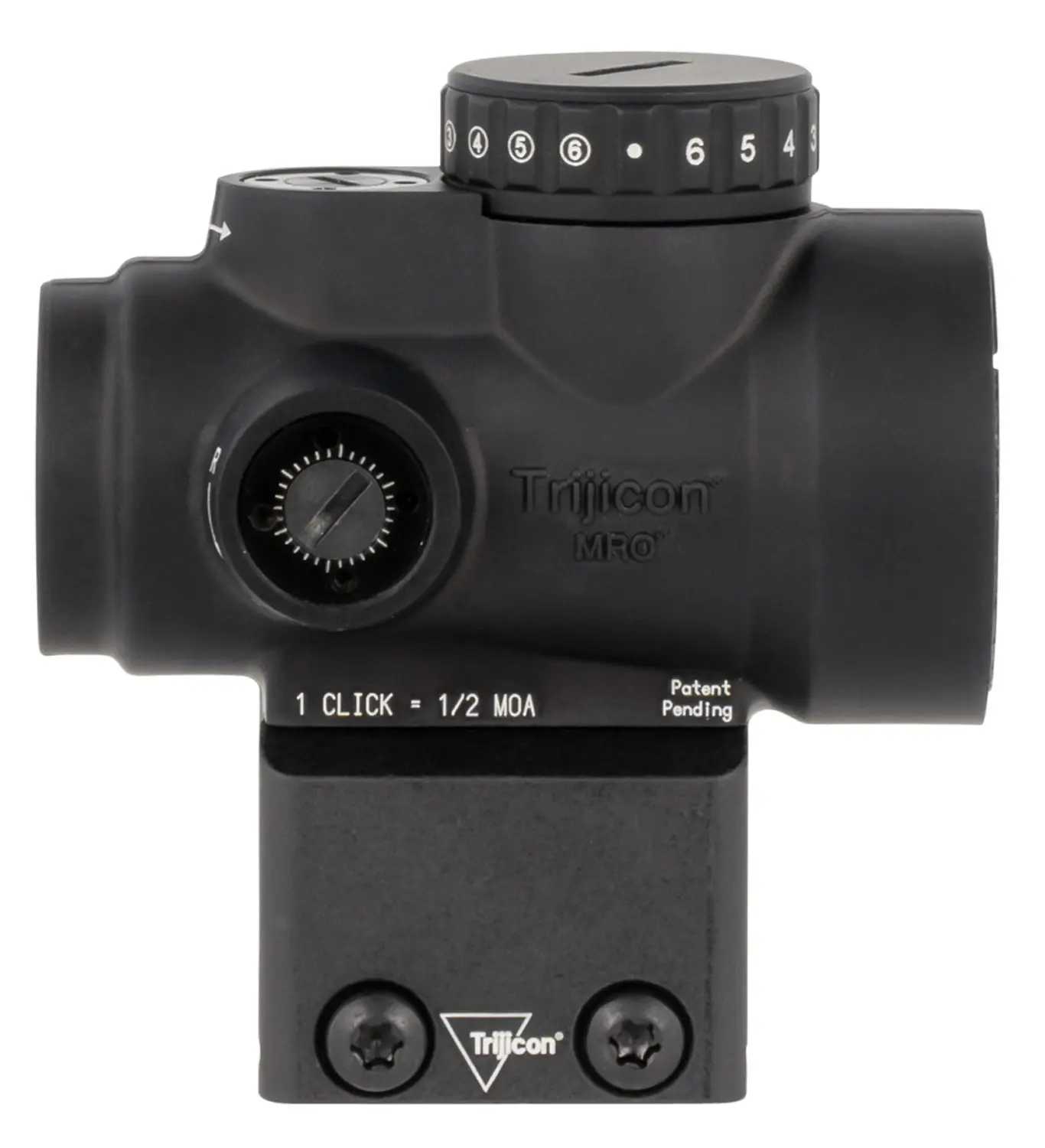 Trijicon 2200053 MRO HD Matte Black 1 x 25 mm 2 MOA Red Dot/68 MOA Circle Multi Reticle Lower 1/3 Cowitness Mount