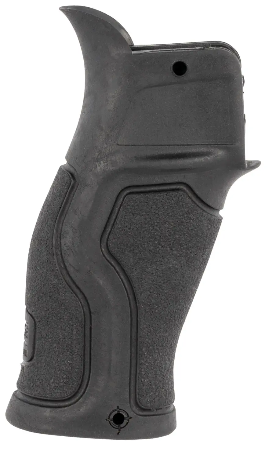 FAB Defense FXGRADUSB Gradus Ergonomic AR Style Black Polymer w/Rubber Overmold, Fits AR/AK