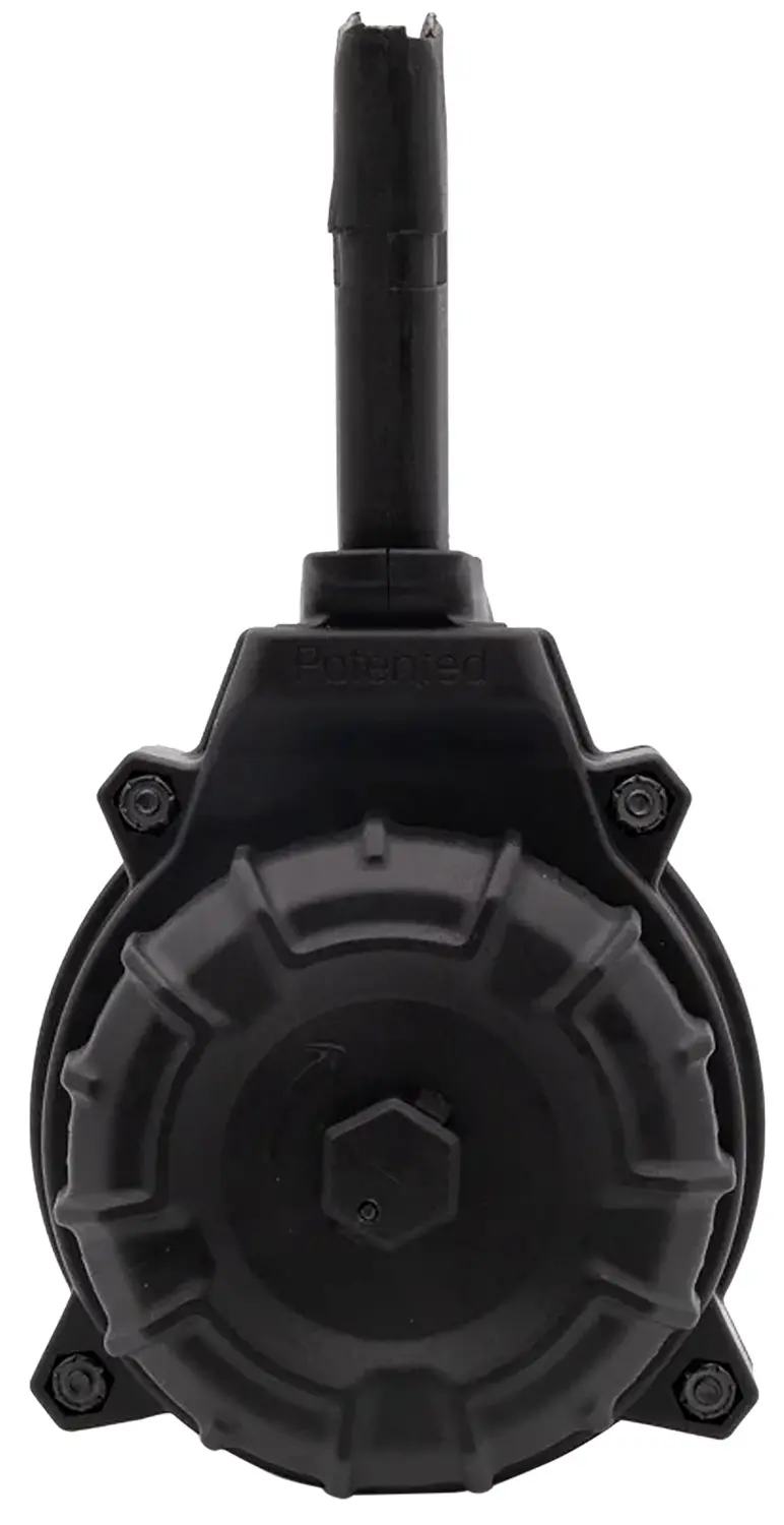 ProMag DRMA14 Standard 50rd Drum 9mm Luger Compatible w/ Glock 43 Black DuPont Zytel Polymer