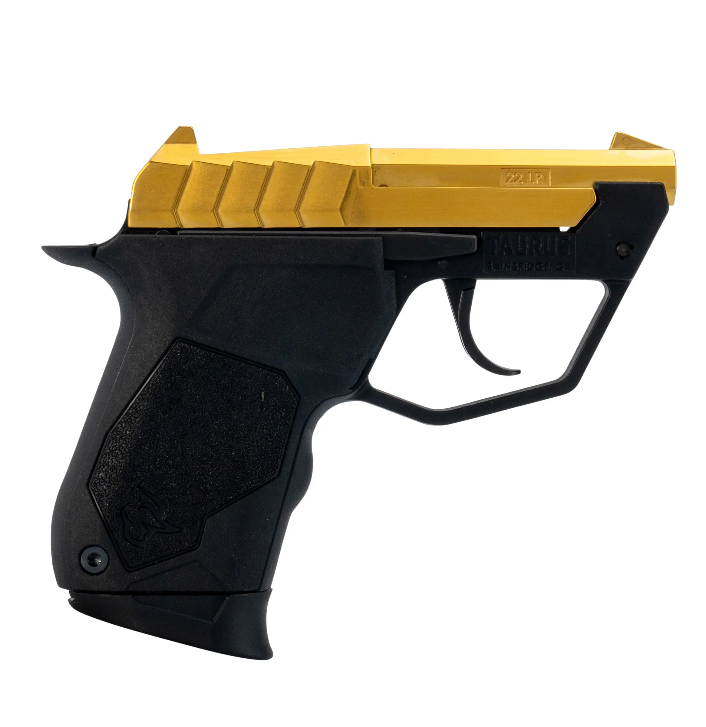 TAURUS 22TUC 22LR BLK/PVD GOLD 9+1