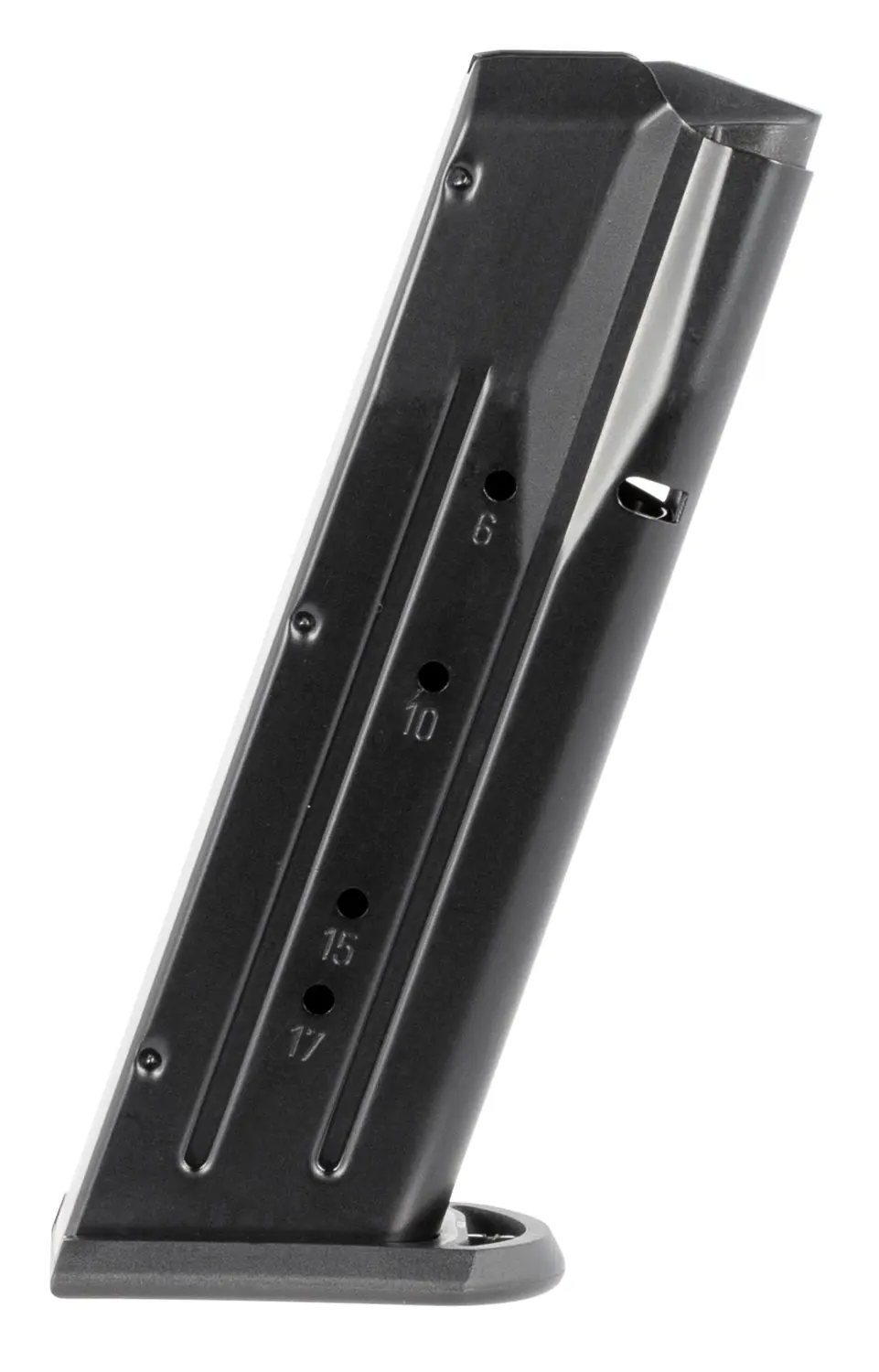 Mec-Gar MGWIT9LFAFC Tanfoglio 17rd 9mm Luger, Fits Tanfoglio Witness Large Frame Blued w/Anti-Friction Coating Carbon Steel