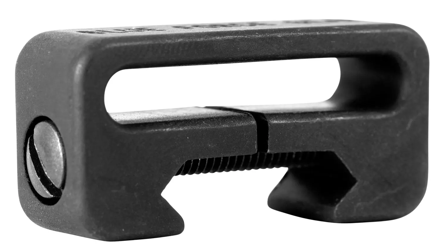 Blue Force Gear RMFL125 Rail Mounted Fixed Loop Anodized Black 0.50" x 1.50" x 0.75" Aluminum