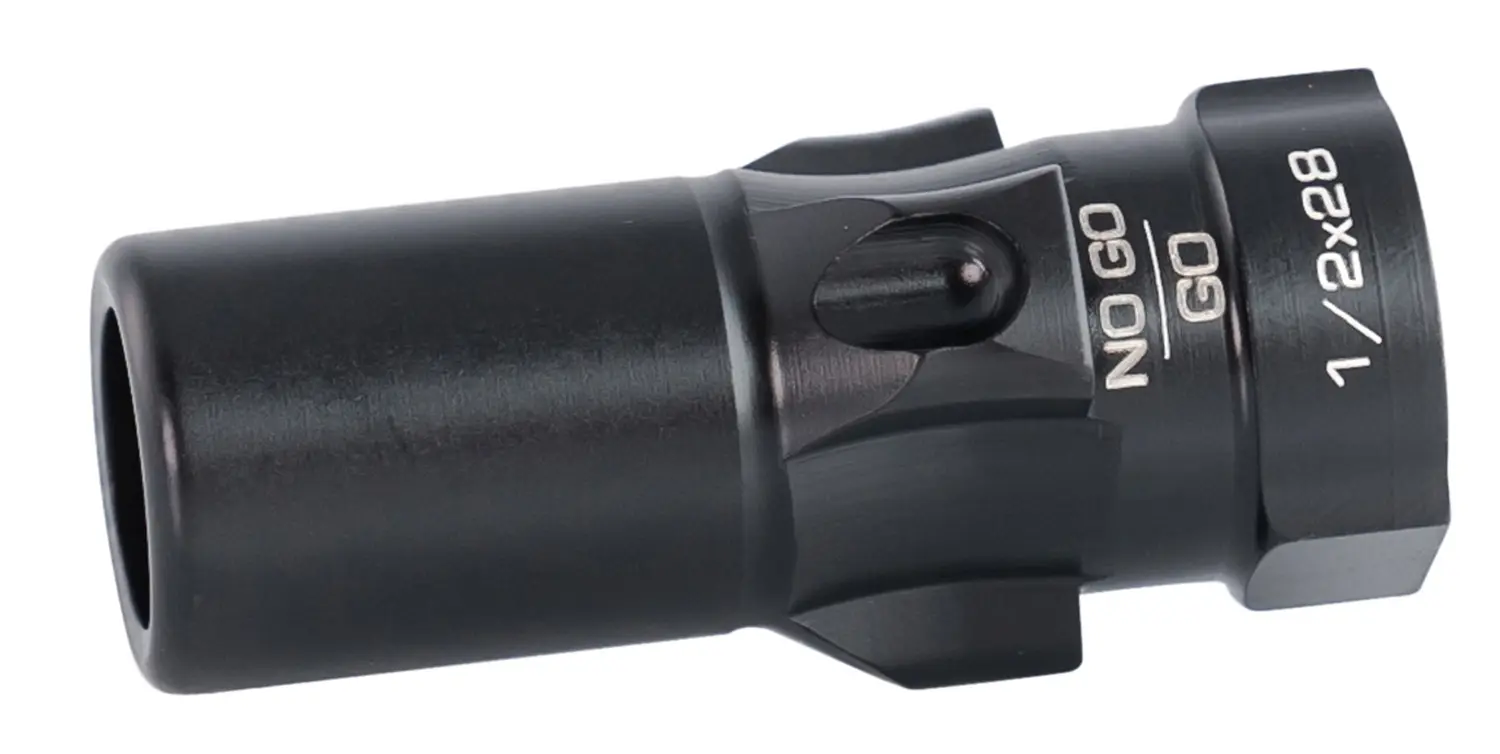 Rugged Suppressor OA003 3 Lug Adapter Obsidian Accessoies 1/2"-28 tpi Black