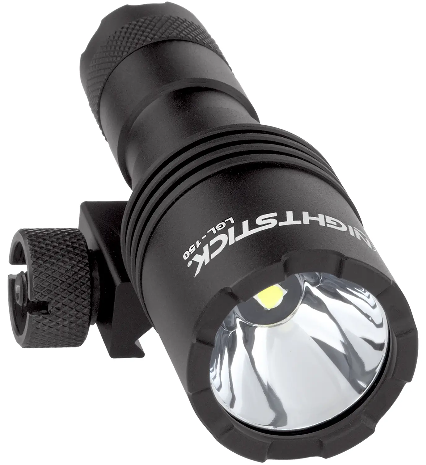 Nightstick LGL150 Compact Long Gun Light Kit Black Anodized 450 Lumens White LED Bulb