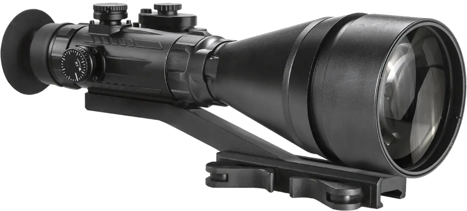 AGM Global Vision 15WP6622483011 Wolverine Pro-6 NL1 Night Vision Riflescope Matte Black 6x 100mm Gen 2+ Level 1 Illuminated Red Chevron w/Ballistic Drop Reticle (Adjustable Projected Reticle)