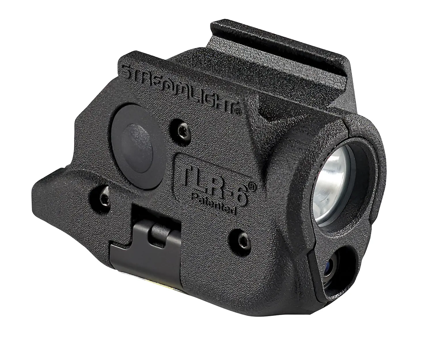 Streamlight 69286 TLR-6 Gun Light Black 100 Lumens White LED/Red Laser Glock 43X MOS/48 MOS/43X/48