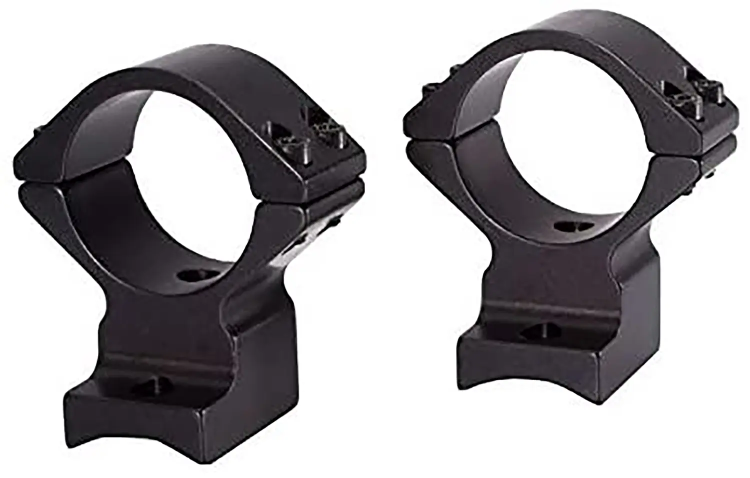 Talley 74X734 Scope Mount/Ring Combo Extended Black Anodized Aluminum 30mm Tube Howa 1500/Howa Mini Medium Rings Short/Long Action 0 MOA