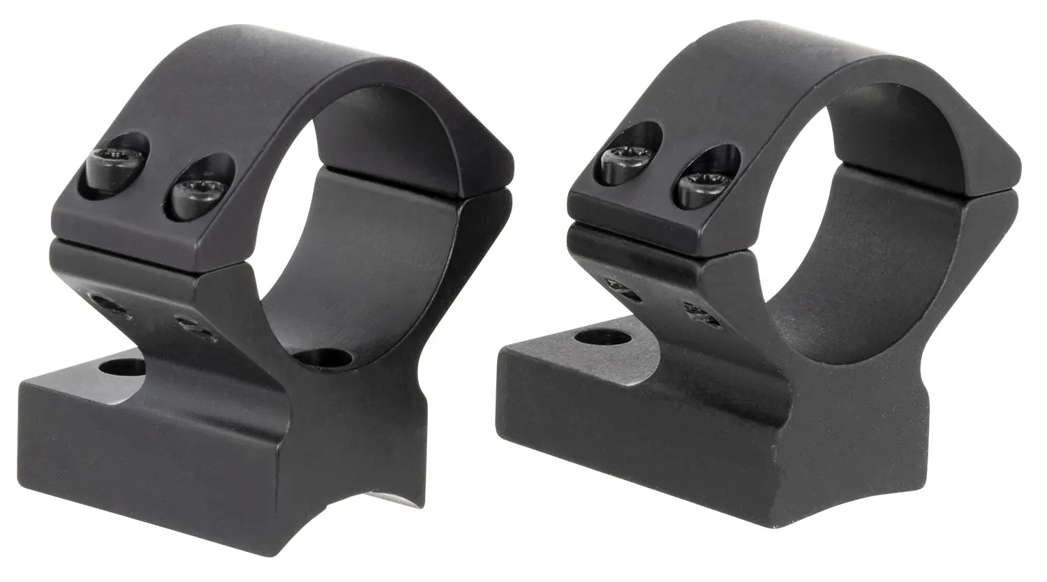 Talley 930706 Scope Mount/Ring Combo Black Anodized Aluminum 1" Tube Weatherby Mark V Low Rings Non-Magnum Action 0 MOA