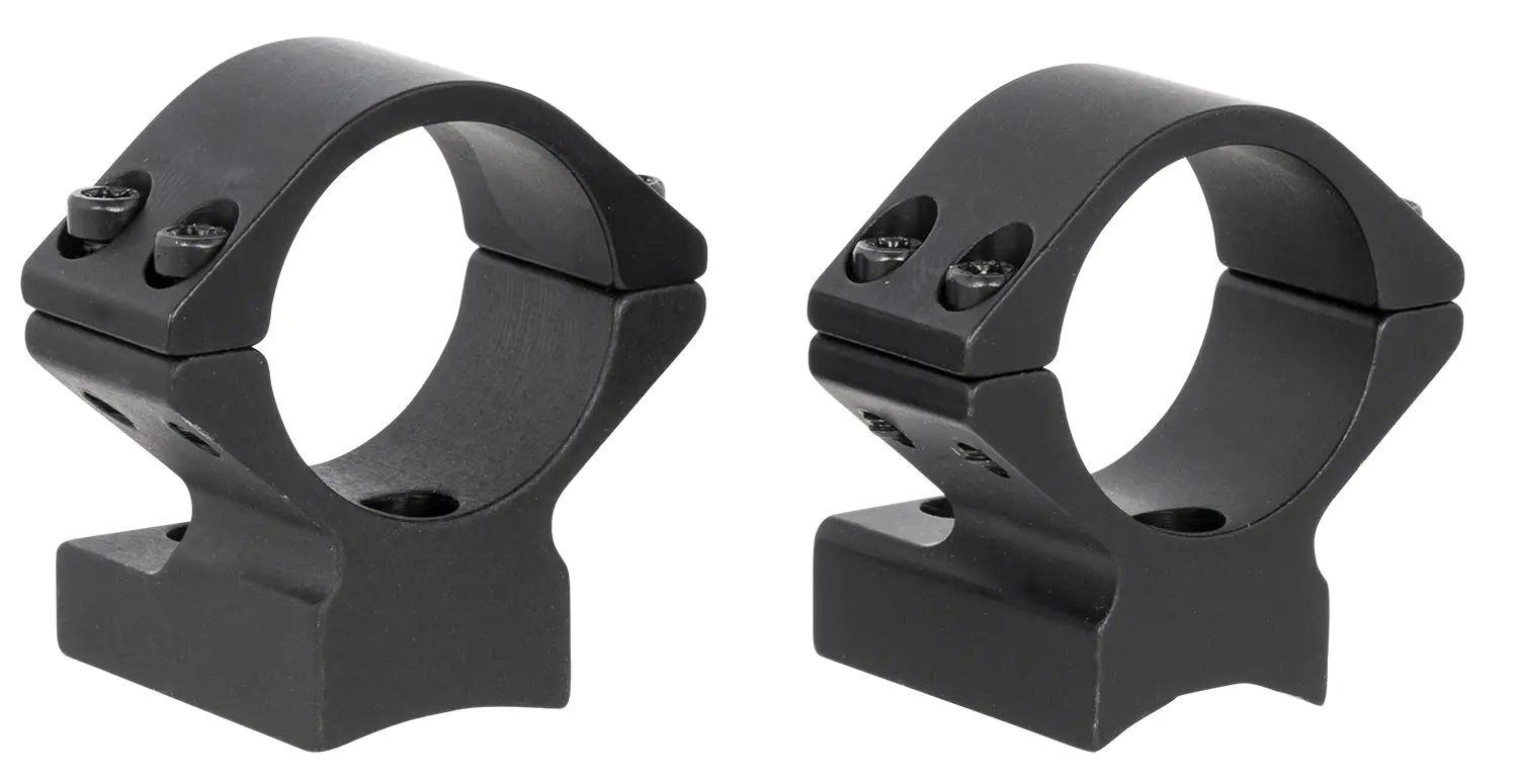 Talley 930765 Scope Mount/Ring Combo Black Aluminum 1" Tube Winchester XPR Low Rings 0 MOA