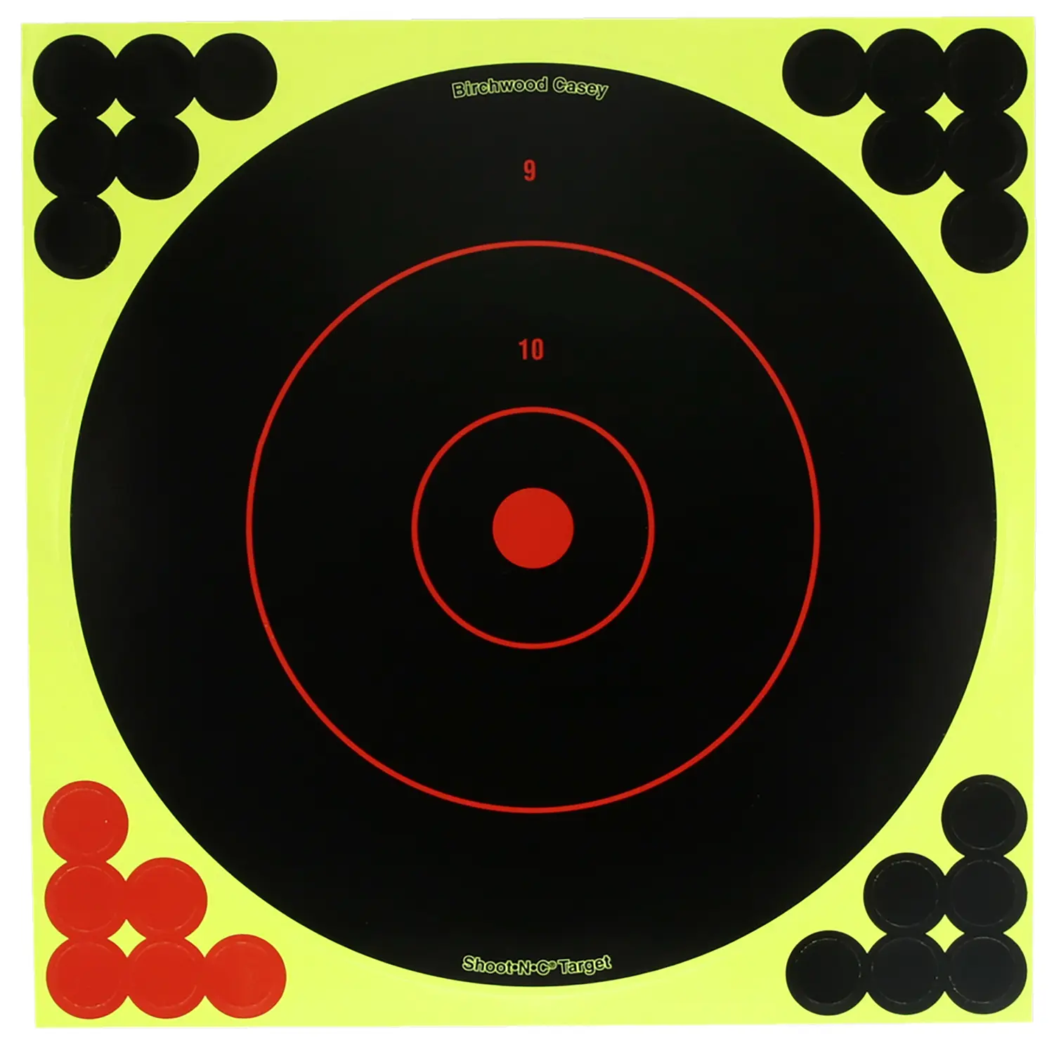 Birchwood Casey TDSNC1212PK Target Dispenser Adhesive Paper 12" Bullseye, Includes Pasters 12 PK