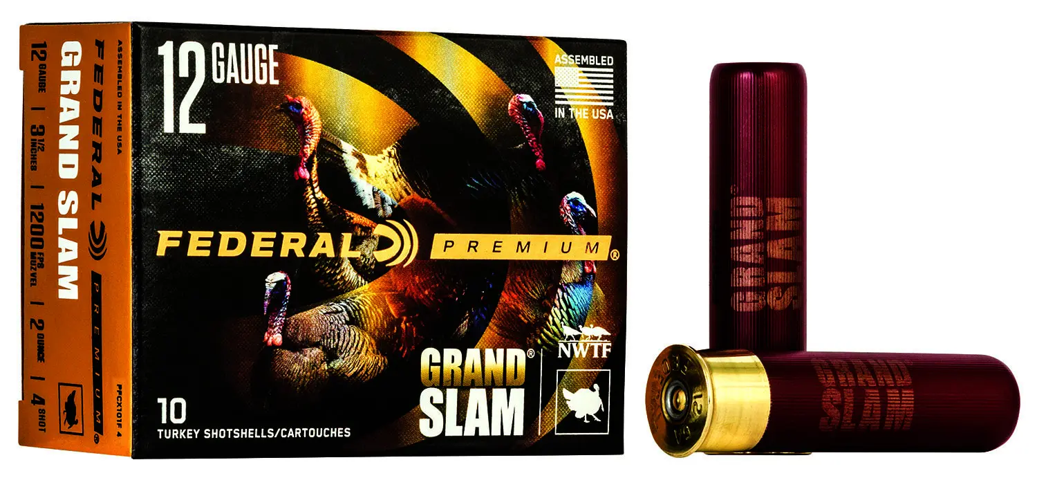 Federal PFCX139F4 Premium Grand Slam 12Gauge 3.50" 2oz 4Shot 10 Per Box/25 Case