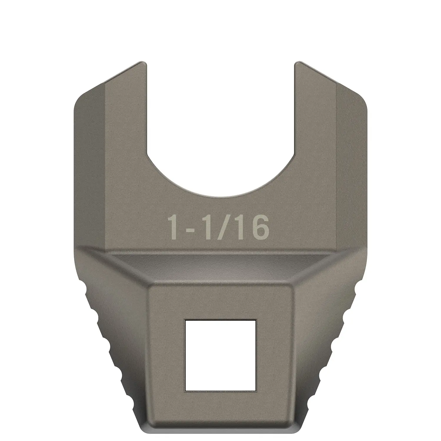 Real Avid AVMF1116BNW Master -Fit Barrell Nut Wrench 1 1/16" Titanium Titanium/Stainless Steel AR-Platform Free-Float Handle