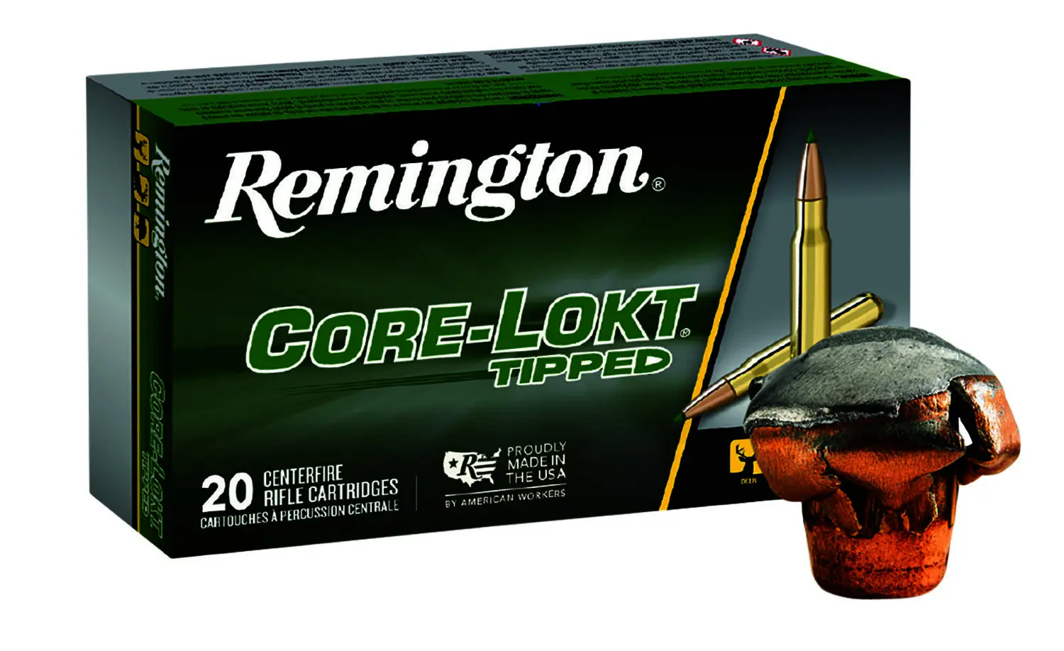 Remington Ammunition 29020 Core-Lokt Tipped 280Rem 140gr CoreLokt Tipped 20 Per Box/10 Case