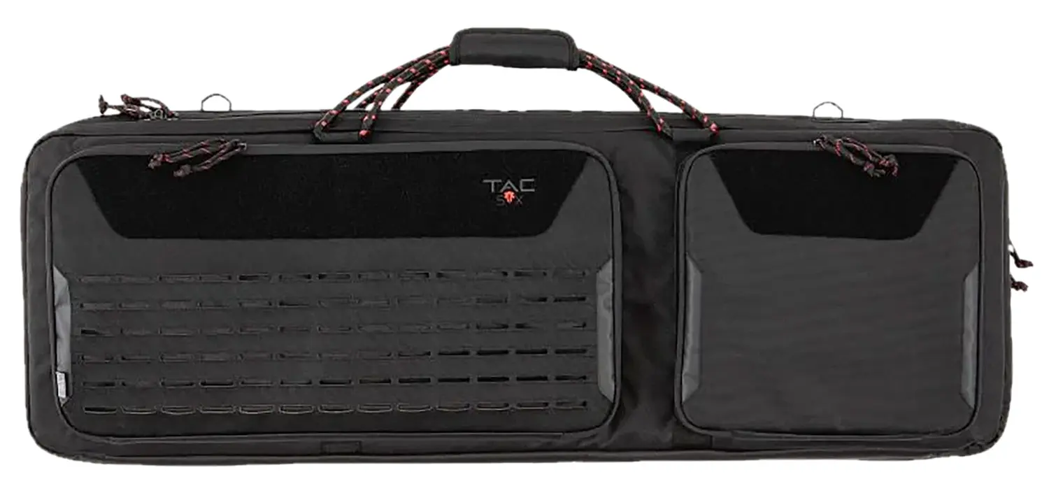 Tac Six 10838 Unit Tactical Case Black 600D Polyester 2 Rifles