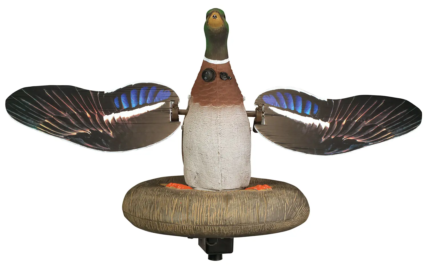 Higdon Outdoors 53072 XS Floating Flasher Mallard Drake Species Multi Color