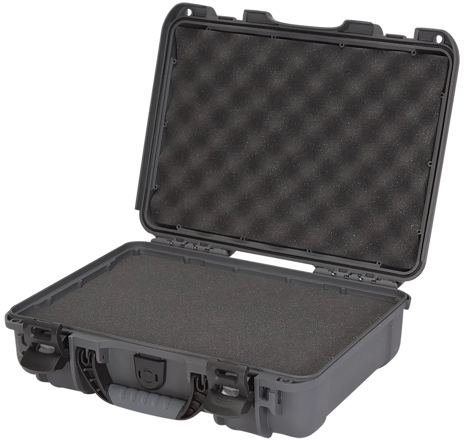 Nanuk 9101007 910 Waterproof Graphite Resin w/ Foam Padding&Airline Approved