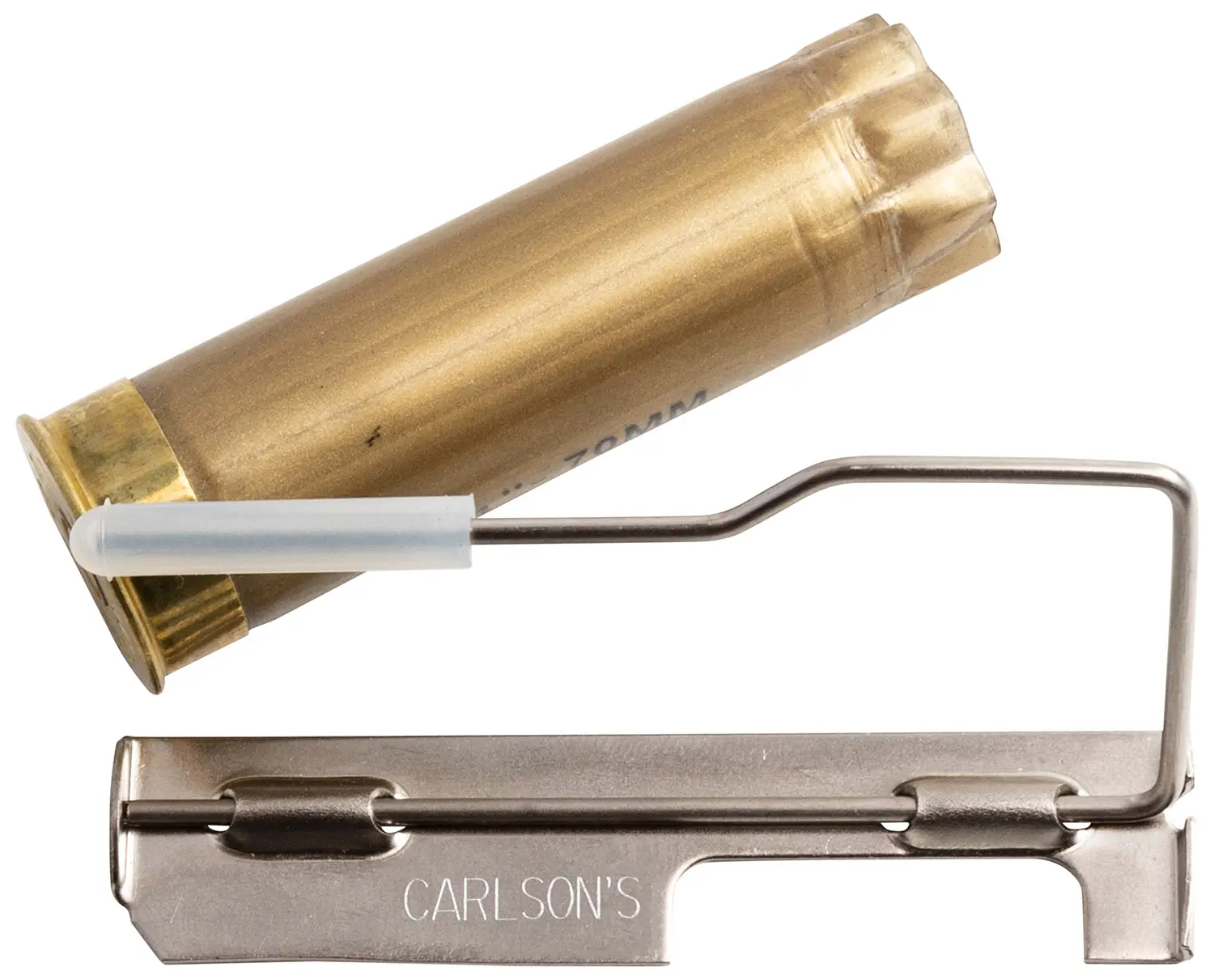 Gun cleaning brush and brass cleaning rod for firearms.