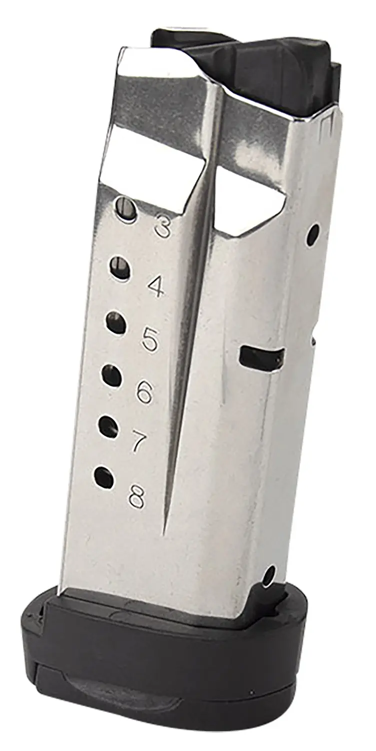 Ed Brown RMPMAG8SHIELD M&P 8rd Extended 9mm Luger Fit S&W M&P Shield Stainless Steel