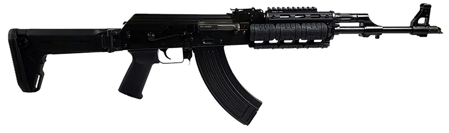 Zastava Arms Usa ZR7762QR ZPAPM70 7.62x39mm 30+1 16.30" Barrel, Black Magpul Furniture, Zhukov Side Folder Stock, Picatinny Quad Rail