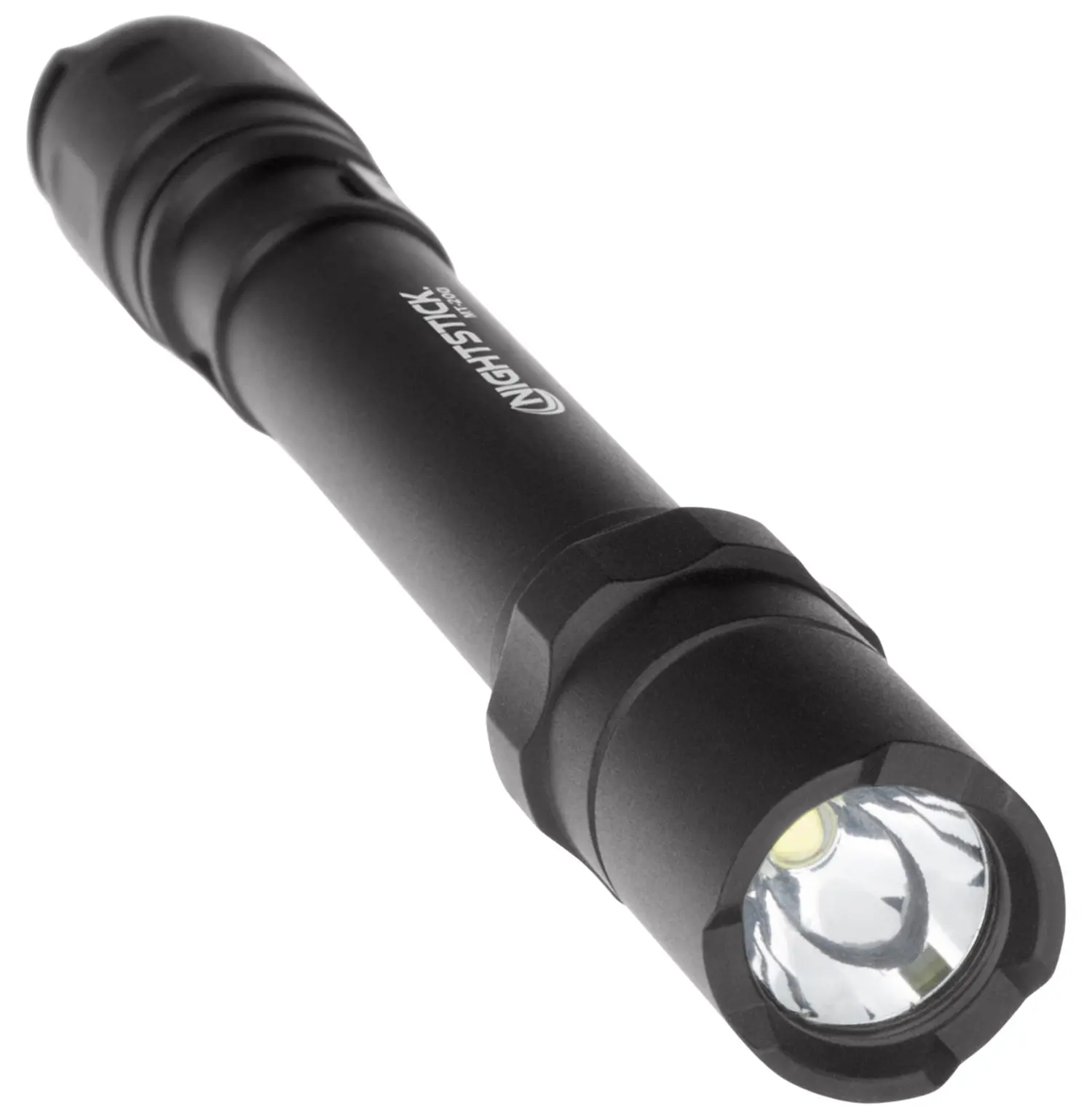Nightstick MT200 Mini-TAC Pro Black Anodized 45/70/135 Lumens White LED