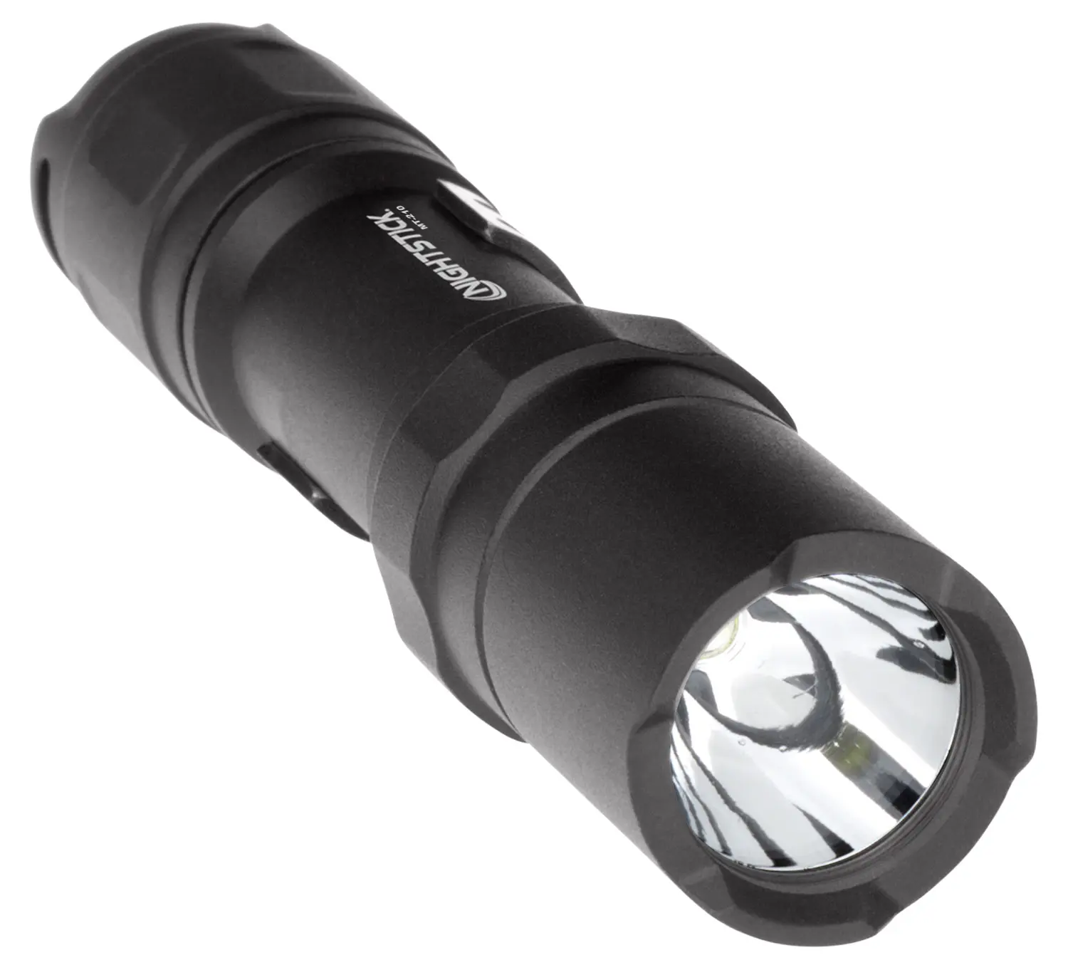 Nightstick MT210 Mini-TAC Pro Black Anodized 50/80/150 Lumens White LED
