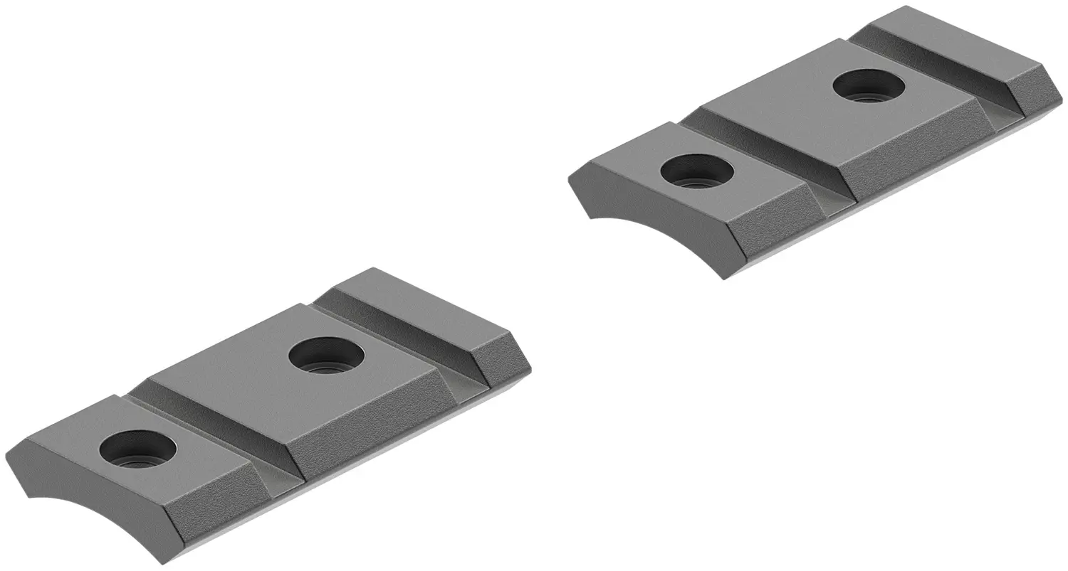 Leupold 183481 QRW Cross-Slot Base Set Matte Black Nosler M21