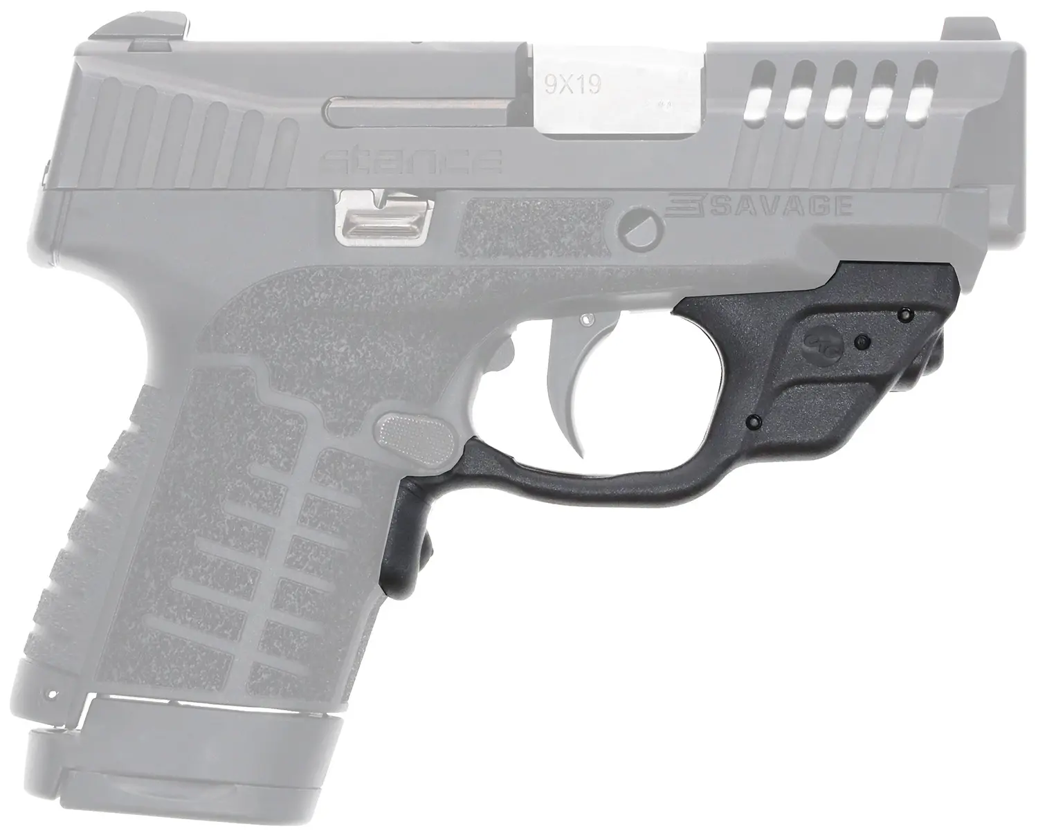 Crimson Trace 013000161 Laserguard Savage Arms Stance, Red Laser Black Polymer