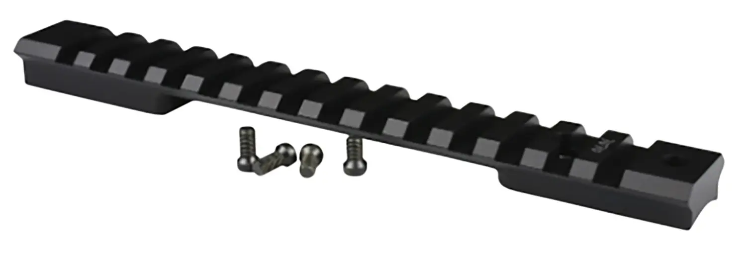 Warne 7664M Mountain Tech Tactical Rail Black Anodized Aluminum HS Precision Savage Style Action, Savage 110 (New), Short Action 0 MOA