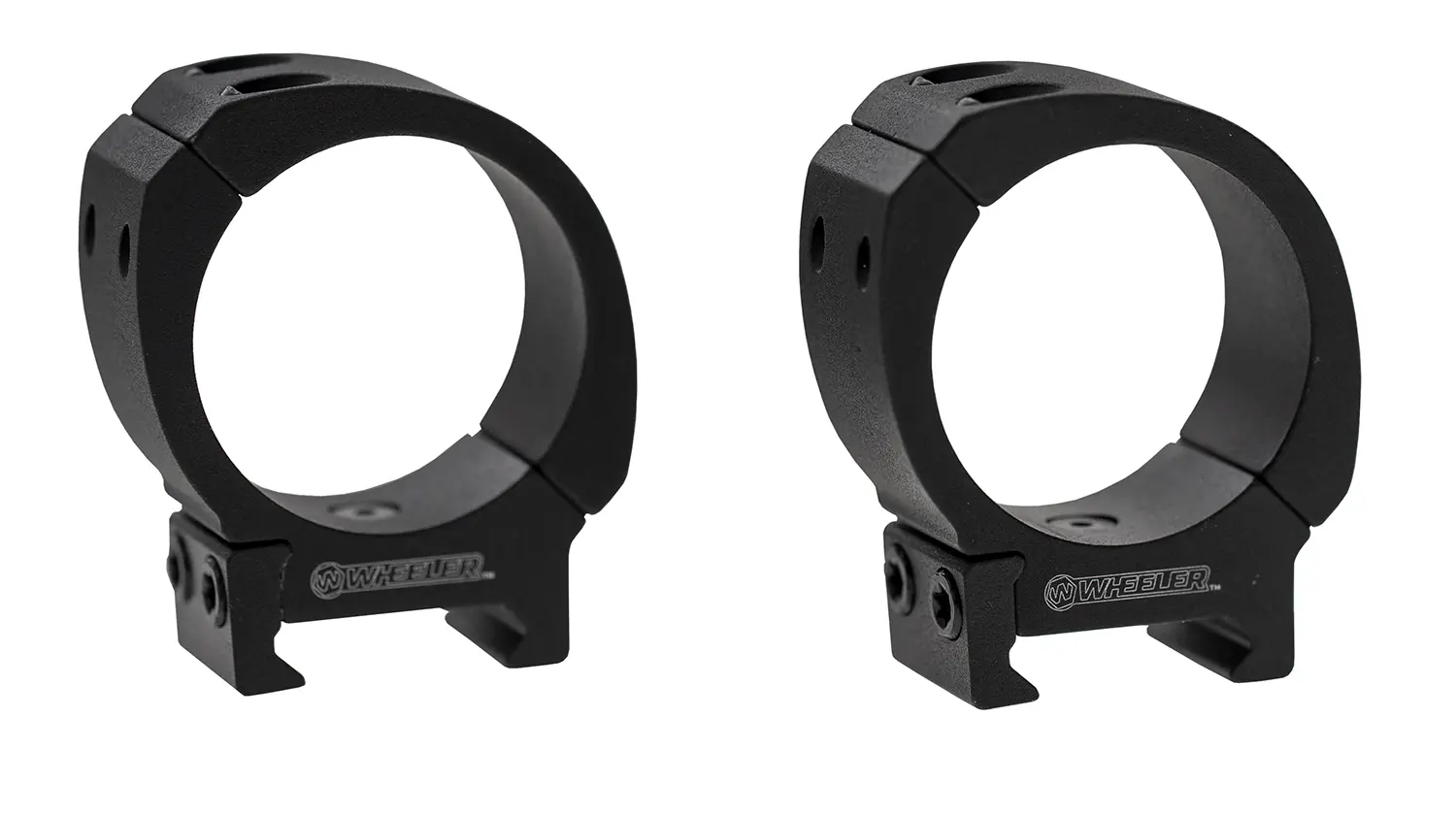 Wheeler 1133755 Sporter Scope Rings Black 34mm High