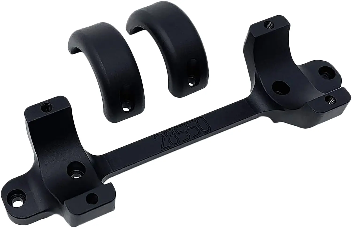DNZ 56700 Game Reaper-Remington Scope Mount/Ring Combo Black 30mm